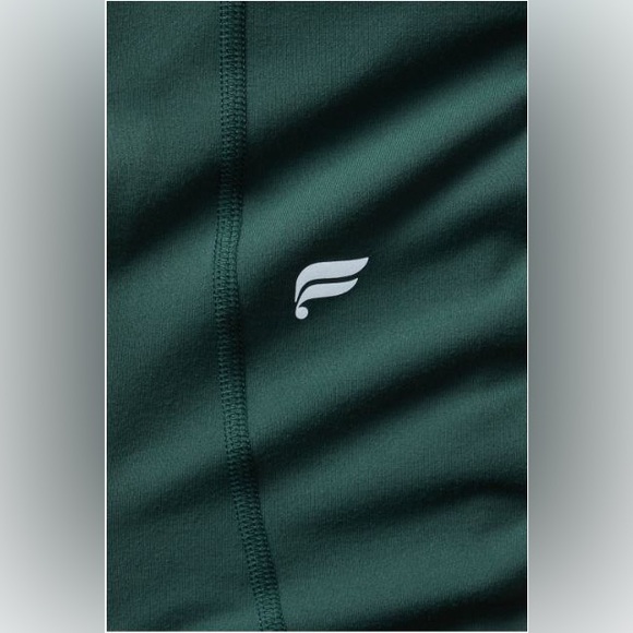 NWT- Fabletics PureLuxe High-Waisted Pocket 7/8 Leggings -EVERPINE - Picture 11 of 13